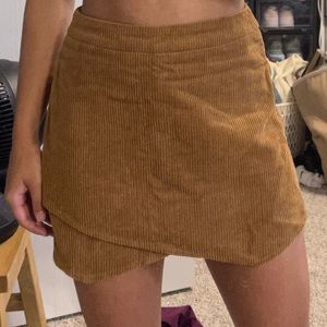 Alter’d State | Brown skirt with shorts | XS
